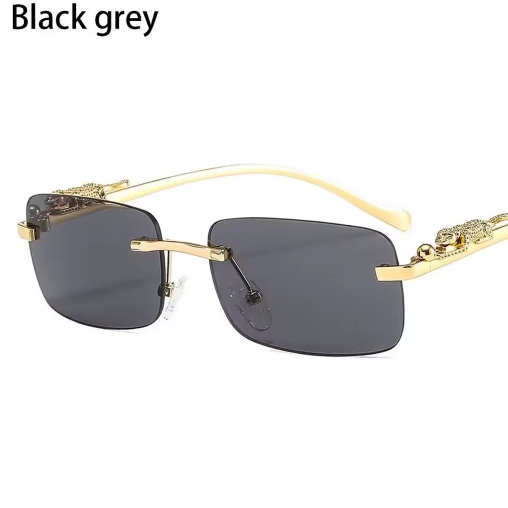 Luxurious Black and Gold Sunglasses for Men